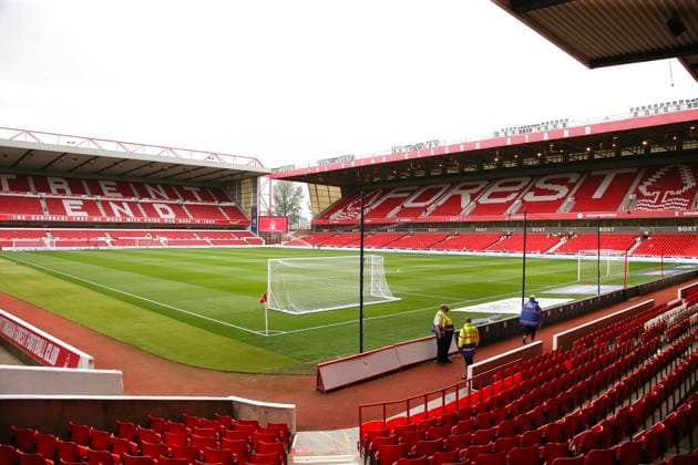 Nottingham Forest v Blackburn Rovers EFL Sky Bet Championship 18 08 2021. General View during the EFL Sky Bet Championship match between Nottingham Forest and Blackburn Rovers at the City Ground, Nottingham, England on 18 August 2021. Nottingham City Ground Nottinghamshire England Editorial use only DataCo restrictions apply See www.football-dataco.com , Copyright: xCraigxGallowayx PSI-13378-0001
