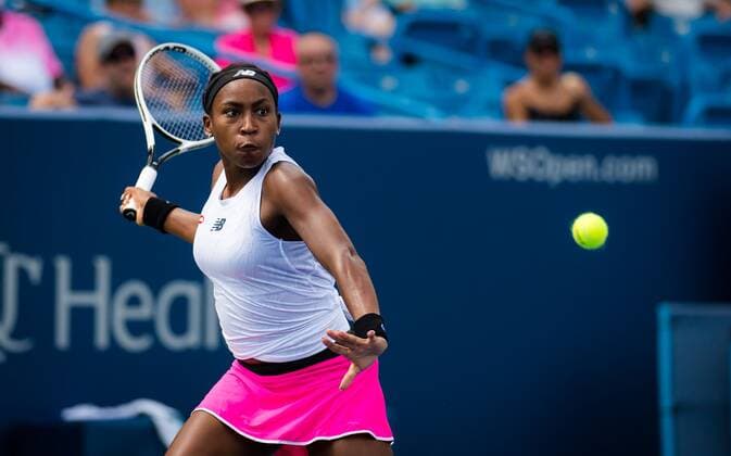 Mandatory Credit: Photo by Rob Prange Shutterstock (12324290ab) Cori Gauff of the United States in action during the second round of the 2021 Western & Southern Open WTA, Tennis Damen 1000 tennis tournament Western & Southern Open Day Five, Tennis, Cincinnati, USA, 18 Aug 2021 Western & Southern Open Day Five, Tennis, Cincinnati, USA, 18 Aug 2021  Copyright: xRobxPrange Shutterstockx 12324290ab