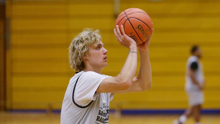 Ludwigsburg , Basketball Start of training MHP Riesen Ludwigsburg , Paul Minjoth