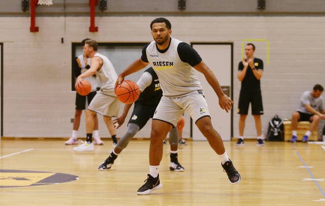 Ludwigsburg , Basketball Start of training MHP Riesen Ludwigsburg , Quinton Hooker