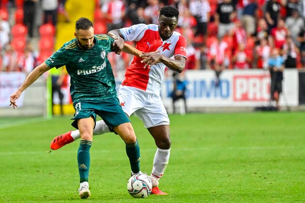 Football, EL qualifying, Slavia Prague - Legia Warsaw