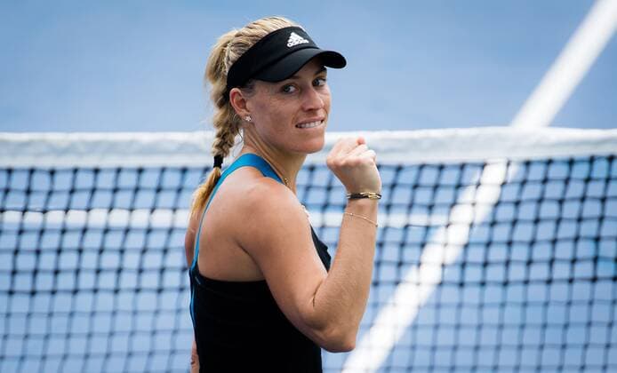 Mandatory Credit: Photo by Rob Prange Shutterstock (12324303z) Angelique Kerber of Germany in action during the third round at the 2021 Western & Southern Open WTA, Tennis Damen 1000 tennis tournament Western & Southern Open Day Six, Tennis, Cincinnati, USA, 19 Aug 2021 Western & Southern Open Day Six, Tennis, Cincinnati, USA, 19 Aug 2021  Copyright: xRobxPrange Shutterstockx 12324303z