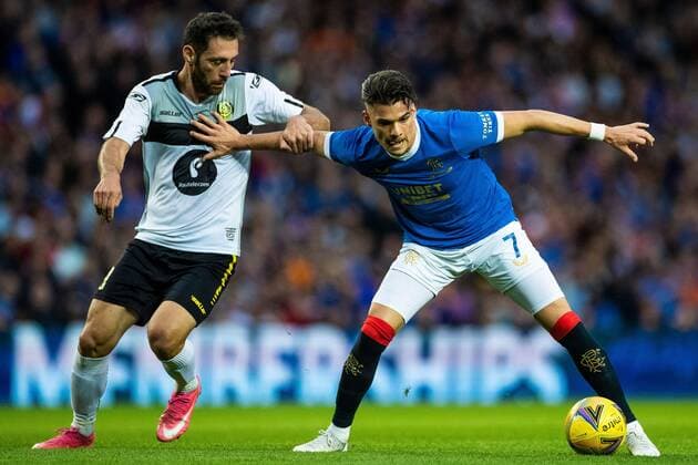 Football, EL qualifying, Glasgow Rangers - Alashkert Yerevan