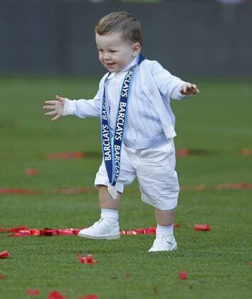 Mandatory Credit: Photo by Back Page Images Shutterstock (1327140au) Kai Rooney runs on the pitch Manchester United, ManU v Blackpool, FA Premier League football match, Old Trafford, Manchester, Britain - 22 May 2011 EDITORIAL USE ONLY No use with unauthorised audio, video, data, fixture lists (outside the EU), club league logos or live services. Online in-match use limited to 45 images (+15 in extra time). No use to emulate moving images. No use in betting, games or single club league player publications services. Manchester United v Blackpool, FA Premier League football match, Old Trafford, Manchester, Britain - 22 May 2011 EDITORIAL USE ONLY No use with unauthorised audio, video, data, fixture lists (outside the EU), club league logos or live services. Online in-match use limited to 45 images (+15 in extra time). No use to emulate moving images. No use in betting, games or Copyright: xBackxPagexImages Shutterstockx 1327140au
