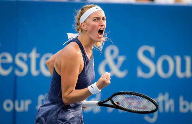 Sport Bilder des Tages Mandatory Credit: Photo by Rob Prange Shutterstock (12324303fj) Petra Kvitova of the Czech Republic in action during her third round match at the 2021 Western & Southern Open WTA, Tennis Damen 1000 tennis tournament Western & Southern Open Day Six, Tennis, Cincinnati, USA, 19 Aug 2021 Western & Southern Open Day Six, Tennis, Cincinnati, USA, 19 Aug 2021  Copyright: xRobxPrange Shutterstockx 12324303fj