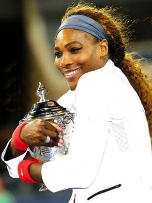 Mandatory Credit: Photo by Ella Ling Bpi Shutterstock (3004537l) Serena Williams US Open Tennis Championships, Flushing Meadows, New York, America - 08 Sep 2013 Serena Williams of USA celebrates winning the Final at the US Open, 2013 Strictly Editorial Use Only - No Merchandising. US Open Tennis Championships, Flushing Meadows, New York, America - 08 Sep 2013 Strictly Editorial Use Only - No Merchandising.  Copyright: xEllaxLing Bpi Shutterstockx 3004537l