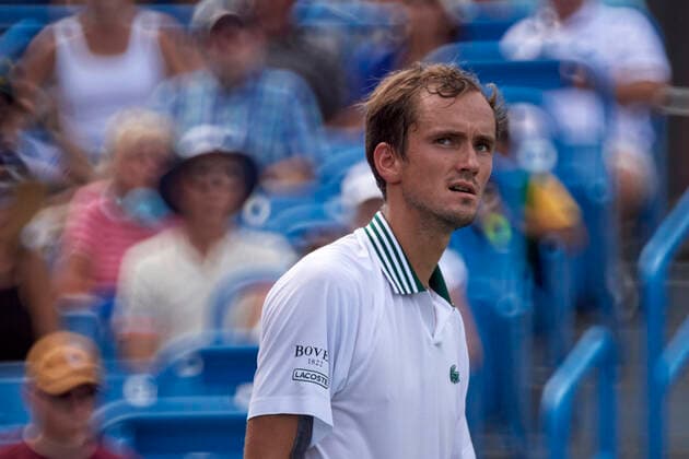 Tennis, ATP Tournament in Cincinnati, Andrey Rublev - Daniil Medvedev