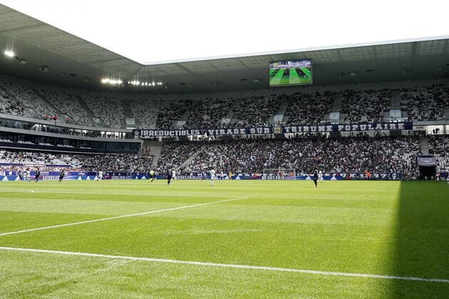 ILLUSTRATION - SUPPORTERS - TRIBUNES FOOTBALL : Bordeaux vs Angers - Ligue 1 Uber Eats - 22 08 2021 FEP Panoramic 