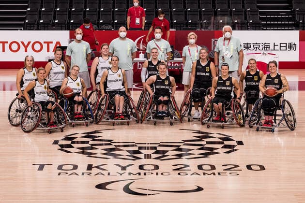 Paralympics Tokyo 2020 in 2021, Wheelchair Basketball, Women, Team Germany Training