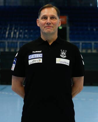 23 08 2021, xgox, handball LIQUI MOLY HBL, SC Magdeburg photo opportunity emspor, f l Andreas Grothe Magdeburg, Physio Magdeburg
