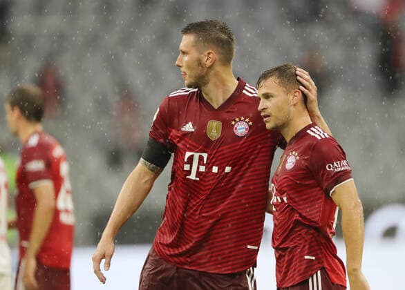 Bundesliga 2 Matchday FC Bayern München 1 FC Köln Niklas Süle and Joshua Kimmich Munich Bayern Allianz Arena