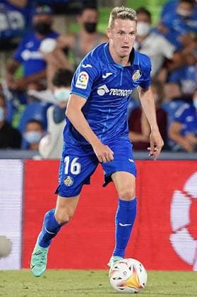 Getafe CF s Jakub Jankto during La Liga match. August 23,2021. (20210823599)