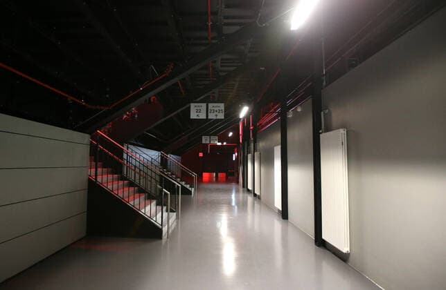 25 08 2021 Basketball Nuremberg Falcons Basketball Club NBC Official Inauguration of the Kia Metropol Arena Sports Photo Zink DaMa Symbol Image Symbol Photo Feature Impression Block Entrance