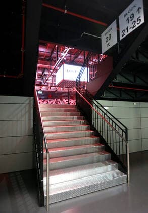 25 08 2021 Basketball Nuremberg Falcons Basketball Club NBC Official Inauguration of the Kia Metropol Arena Sports Photo Zink DaMa Symbol Image Symbol Photo Feature Impression Block Entrance