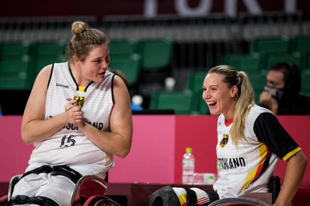 Tokyo 2020 Paralympic Games Wheelchair Basketball , 26 08 2021 TOKYO, JAPAN 26 August Wheelchair Basketball, Germany vs Australia Women, on Day 2 of the Tokyo 2020 Paralympic Games at Musashino Forest Plaza on 25 08 2021 in Tokyo Japan Svenja Mayer 13, Germany Copyright: xBEAUTIFULxSPORTS Wunderlx