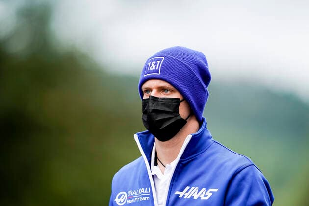 August 26, 2021, Francorchamps, Belgium: MICK SCHUMACHER of Germany and Haas F1 Team is seen during preparations of the 2021 FIA Formula 1 Belgian Grand Prix at Circuit de Spa-Francorchamps in Francorchamps, Belgium. Francorchamps Belgium - ZUMAg147 20210826_zap_g147_013 Copyright: xJamesxGasperottix