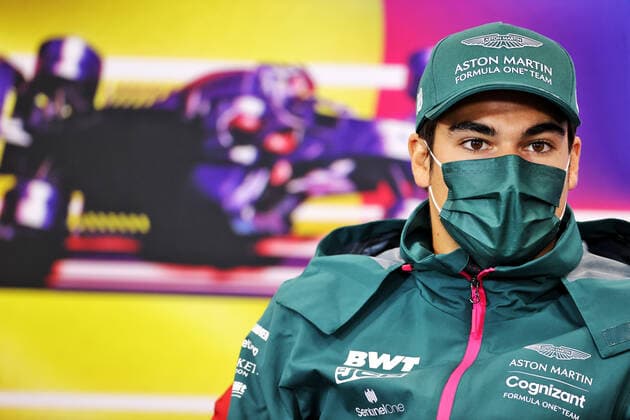 F1 Grand Prix of Belgium 18 Lance Stroll (CAN, Aston Martin Cognizant F1 Team), F1 Grand Prix of Belgium at Circuit de Spa-Francorchamps on August 26, 2021 in Spa-Francorchamps, Belgium. (Photo by xxx FIA Pool via HOCH ZWEI) Spa-Francorchamps Belgium Poolfoto HOCH ZWEI Pool XPB Images ,EDITORIAL USE ONLY