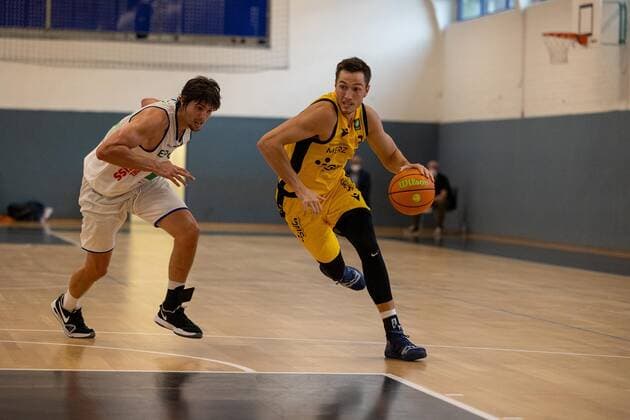 Ryan Mikesell Tigers Tuebingen, 33 ¨¨Tigers Tuebingen vs EPG Baskets Koblenz, 2 basketball, Bundesliga, Pro A, Barmer 2 basketball, test game, season 2021 2022, 26 08 2021, ¨¨ Tigers Tuebingen EPG Baskets Koblenz, 2 basketball, 2 Bundesliga, Barmer 2 basketball, test game, season 2021 2022, 26 08 2021 Tuebingen Copyright: xDennisxDuddek xEibnerxPressefotox EP_DDK