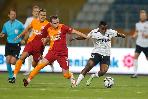 Football, EL Playoff, Galatasaray Istanbul - Randers FC