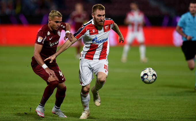 Football, EL Playoff, CFR Cluj - Red Star Belgrade