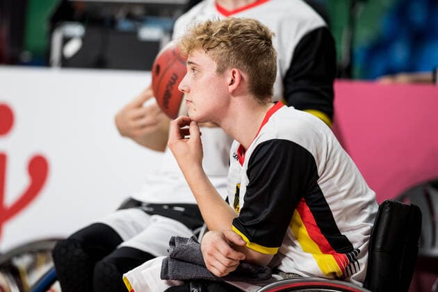 Tokyo 2020 Paralympic Games Wheelchair Basketball , 27 08 2021 TOKYO, JAPAN 27 August Wheelchair Basketball, Germany vs Great Britain Men, on Day 3 of the Tokyo 2020 Paralympic Games at Musashino Forest Sport Plaza on 27 08 2021 in Tokyo Japan Tobias Hell 9, Germany Copyright: xBEAUTIFULxSPORTS Wunderlx