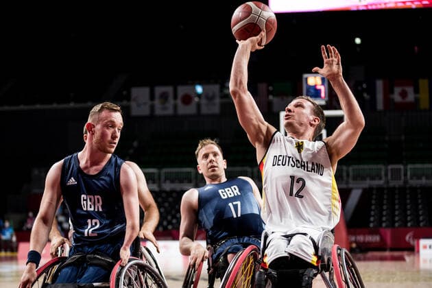 Paralympics Tokyo 2020 in 2021, wheelchair basketball, Germany - Great Britain