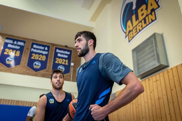 Basketball Berlin 26 08 2021 1 Bundesliga BBL Euroleague Season 2021 2022 Training Javel Zoosman Alba Berlin, No 50