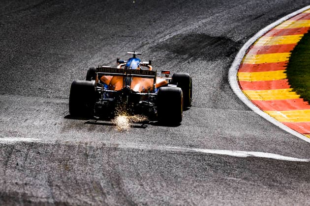 3 Daniel Ricciardo AUS, McLaren F1 Team , F1 Grand Prix of Belgium at Circuit de Spa Francorchamps on August 27, 2021 in Spa Francorchamps, Belgium Photo by HOCH ZWEI Spa Francorchamps Belgium