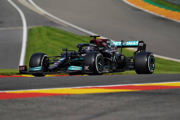 FORMULA 1 ROLEX BELGIAN GRAND PRIX 2021 27 08 2021, Circuit de Spa Francorchamps, Spa Franchorchamps, FORMULA 1 ROLEX BELGIAN GRAND PRIX 2021 , in picture Lewis Hamilton GBR 44 , Mercedes AMG Petronas Formula One Team nordphotoxGmbHx xBratic nph00250