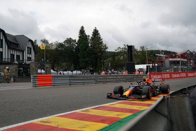 FORMULA 1 ROLEX BELGIAN GRAND PRIX 2021 27 08 2021, Circuit de Spa Francorchamps, Spa Franchorchamps, FORMULA 1 ROLEX BELGIAN GRAND PRIX 2021 , in picture Sergio Perez MEX 11 , Red Bull Racing Honda nordphotoxGmbHx xBratic nph00250