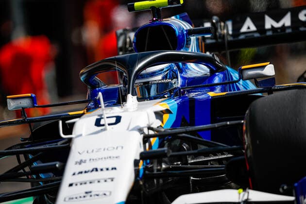 06 LATIFI Nicholas (can), Williams Racing F1 FW43B, action during the Formula 1 Belgium Grand Prix, 12th round of the 2021 FIA Formula One World Championship, WM, Weltmeisterschaft from August 27 to 29, 2021 on the Circuit de Spa-Francorchamps, in Stavelot, near Liege, Belgium - FORMULE 1 : Grand prix de belgique - 27 08 2021 DPPI PANORAMIC  20210827_GOODEN__GO06416