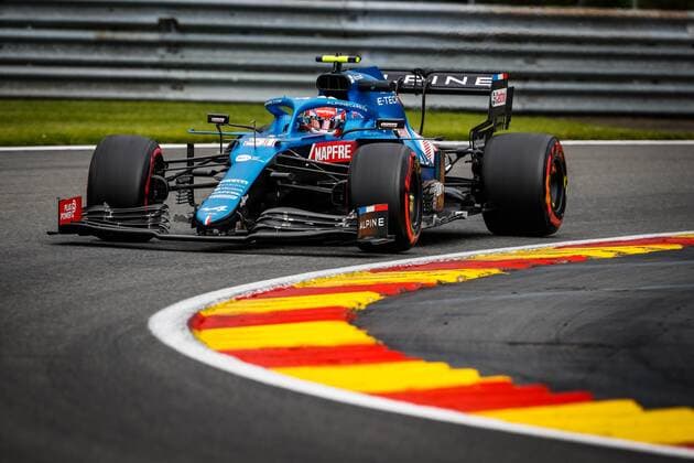 31 OCON Esteban (fra), Alpine F1 A521, action during the Formula 1 Belgium Grand Prix, 12th round of the 2021 FIA Formula One World Championship, WM, Weltmeisterschaft from August 27 to 29, 2021 on the Circuit de Spa-Francorchamps, in Stavelot, near LiÃ‹ge, Belgium - Photo Antonin Vincent DPPI FORMULE 1 : Grand prix de belgique - 27 08 2021 DPPI PANORAMIC  00121025__V2_2109