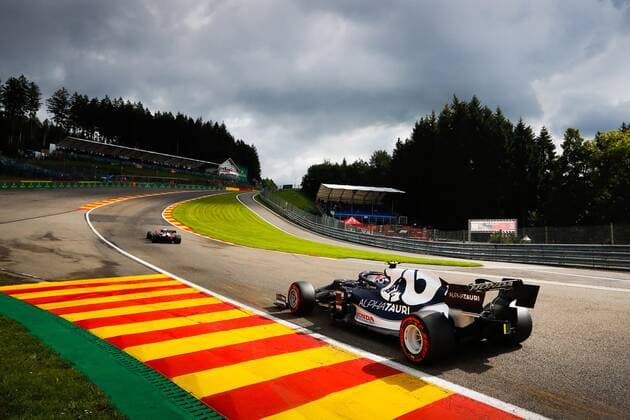 10 GASLY Pierre (fra), Scuderia AlphaTauri Honda AT02, action during the Formula 1 Belgium Grand Prix, 12th round of the 2021 FIA Formula One World Championship, WM, Weltmeisterschaft from August 27 to 29, 2021 on the Circuit de Spa-Francorchamps, in Stavelot, near LiÃ‹ge, Belgium - Photo Antonin Vincent DPPI FORMULE 1 : Grand prix de belgique - 27 08 2021 DPPI PANORAMIC  00121025__V2_3356