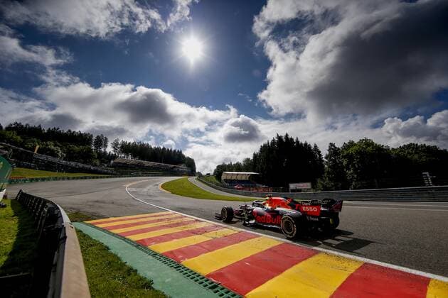 11 PEREZ Sergio (mex), Red Bull Racing Honda RB16B, action during the Formula 1 Belgium Grand Prix, 12th round of the 2021 FIA Formula One World Championship, WM, Weltmeisterschaft from August 27 to 29, 2021 on the Circuit de Spa-Francorchamps, in Stavelot, near LiÃ‹ge, Belgium - Photo DPPI FORMULE 1 : Grand prix de belgique - 27 08 2021 DPPI PANORAMIC  00121025_F12021GP12BEL_JK155790