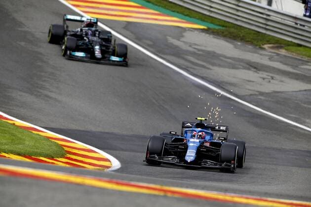 31 OCON Esteban (fra), Alpine F1 A521, action during the Formula 1 Belgium Grand Prix, 12th round of the 2021 FIA Formula One World Championship, WM, Weltmeisterschaft from August 27 to 29, 2021 on the Circuit de Spa-Francorchamps, in Stavelot, near LiÃ‹ge, Belgium - Photo DPPI FORMULE 1 : Grand prix de belgique - 27 08 2021 DPPI PANORAMIC  00121025_F12021GP12BEL_JK156151