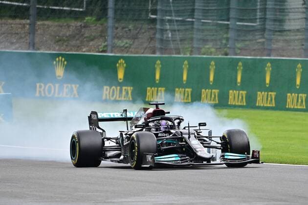 44 HAMILTON Lewis (gbr), Mercedes AMG F1 GP W12 E Performance, action during the Formula 1 Belgium Grand Prix, 12th round of the 2021 FIA Formula One World Championship, WM, Weltmeisterschaft from August 27 to 29, 2021 on the Circuit de Spa-Francorchamps, in Stavelot, near LiÃ‹ge, Belgium - Photo DPPI FORMULE 1 : Grand prix de belgique - 27 08 2021 DPPI PANORAMIC  00121025_27-08-21-BEL-1107-PVE