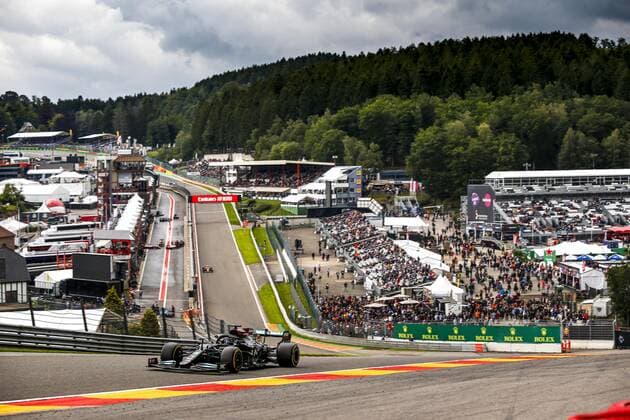 44 HAMILTON Lewis (gbr), Mercedes AMG F1 GP W12 E Performance, action during the Formula 1 Belgium Grand Prix, 12th round of the 2021 FIA Formula One World Championship, WM, Weltmeisterschaft from August 27 to 29, 2021 on the Circuit de Spa-Francorchamps, in Stavelot, near LiÃ‹ge, Belgium - Photo DPPI FORMULE 1 : Grand prix de belgique - 27 08 2021 DPPI PANORAMIC  00121025_F12021GP12BEL_JK157034