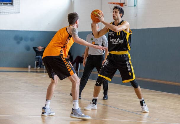 Mateo Seric Tigers Tuebingen, 17 ¨¨Tigers Tuebingen vs WIHA Panthers Schwenningen, 2 basketball, Bundesliga, Pro A, Barmer 2 basketball, test game, season 2021 2022, 28 08 2021, ¨¨ Tigers Tuebingen WIHA Panthers Schwenningen, 2 basketball, 2 Bundesliga, Barmer 2 basketball, test game, season 2021 2022, 28 08 2021 Tuebingen. Copyright: xDennisxDuddek xEibnerxPressefotox EP_DDK