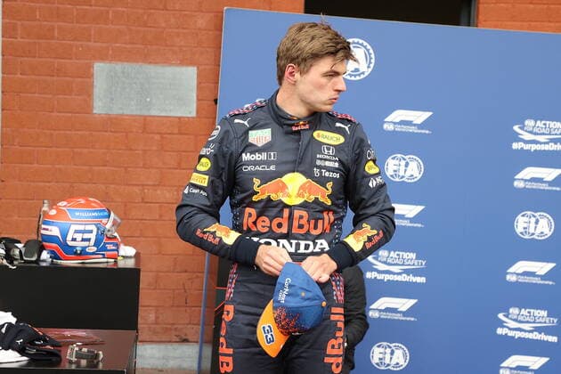 FORMULA 1 ROLEX BELGIAN GRAND PRIX 2021 28 08 2021, Circuit de Spa Francorchamps, Spa Franchorchamps, FORMULA 1 ROLEX BELGIAN GRAND PRIX 2021 , in the picture pole position for Max Verstappen NEL 33 , Red Bull Racing Honda nordphotoxGmbHx xBratic nph00250