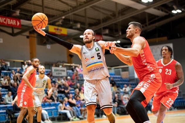 Basketball, Test match, Medipolis SC Jena - s.Oliver Würzburg