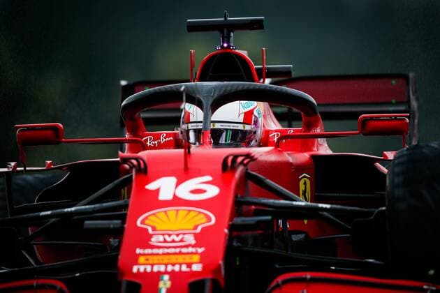 LECLERC Charles (mco), Scuderia Ferrari SF21, action during the Formula 1 Belgium Grand Prix, 12th round of the 2021 FIA Formula One World Championship, WM, Weltmeisterschaft from August 27 to 29, 2021 on the Circuit de Spa-Francorchamps, in Stavelot, near LiÃ‹ge, Belgium - FORMULE 1 : Grand prix de belgique - 28 08 2021 DPPI PANORAMIC  20210828_GOODEN__GO06668