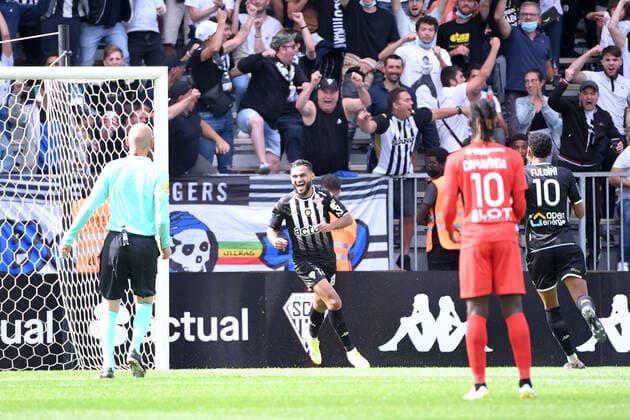 JOIE - 13 SOFIANE BOUFAL (SCO) FOOTBALL : Angers vs Rennes - Ligue 1 Uber Eats - 29 08 2021 AnthonyBIBARD FEP Panoramic 
