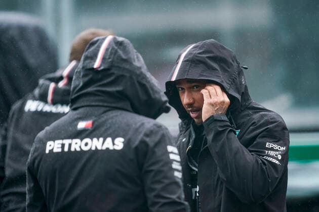 August 29, 2021, Francorchamps, Belgium: LEWIS HAMILTON of Great Britain and Mercedes-AMG F1 Team is seen on the starting grid ahead of the 2021 FIA Formula 1 Belgian Grand Prix at Circuit de Spa-Francorchamps in Francorchamps, Belgium. Francorchamps Belgium - ZUMAg147 20210829_zap_g147_012 Copyright: xJamesxGasperottix