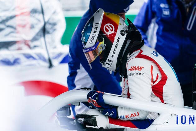 August 29, 2021, Francorchamps, Belgium: MICK SCHUMACHER of Germany and Haas F1 Team is seen on the starting grid ahead of the 2021 FIA Formula 1 Belgian Grand Prix at Circuit de Spa-Francorchamps in Francorchamps, Belgium. Francorchamps Belgium - ZUMAg147 20210829_zap_g147_023 Copyright: xJamesxGasperottix