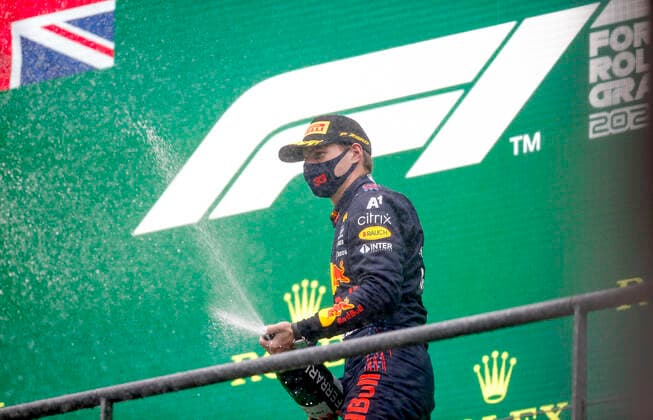 33 Max Verstappen NED, Red Bull Racing , F1 Grand Prix of Belgium at Circuit de Spa Francorchamps on August 29, 2021 in Spa Francorchamps, Belgium Photo by HOCH ZWEI Spa Francorchamps Belgium