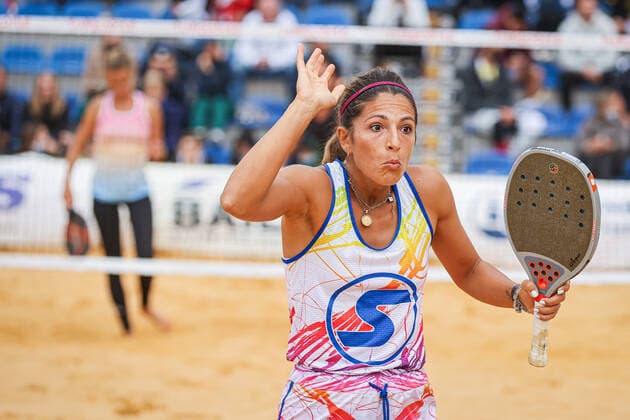 GASPARRI, Giulia ITA , ITF Beach Tennis World Tour Sand Series Saarlouis 2021, Saarlouis, Kleiner Markt, 29 08 2021,