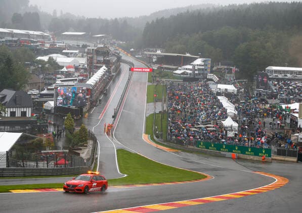 F1 Medical Car, Mercedes AMG C 63 S, F1 Grand Prix of Belgium at Circuit de Spa Francorchamps on August 29, 2021 in Spa Francorchamps, Belgium Photo by HOCH ZWEI Spa Francorchamps Belgium