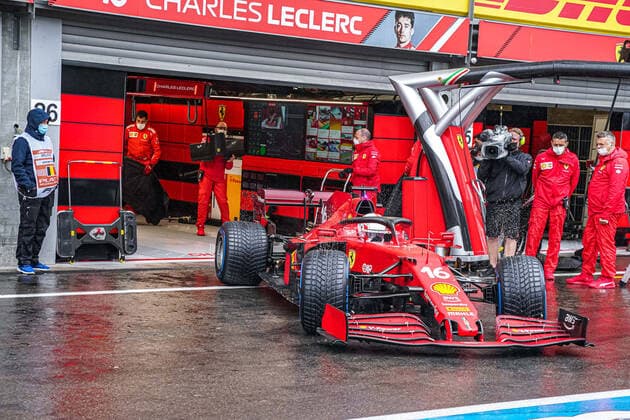F1 Grand Prix of Belgium 16 Charles Leclerc (MON, Scuderia Ferrari Mission Winnow), F1 Grand Prix of Belgium at Circuit de Spa-Francorchamps on August 29, 2021 in Spa-Francorchamps, Belgium. (Photo by COLOMBO IMAGES FIA Pool via HOCH ZWEI) Spa-Francorchamps Belgium Poolfoto HOCH ZWEI Pool COLOMBO IMAGES ,EDITORIAL USE ONLY