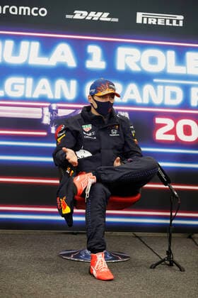 F1 Grand Prix of Belgium 33 Max Verstappen (NED, Red Bull Racing), F1 Grand Prix of Belgium at Circuit de Spa-Francorchamps on August 29, 2021 in Spa-Francorchamps, Belgium. (Photo by Antonin Vincent DPPI FIA Pool via HOCH ZWEI) Spa-Francorchamps Belgium Poolfoto HOCH ZWEI Pool Antonin Vincent ,EDITORIAL USE ONLY