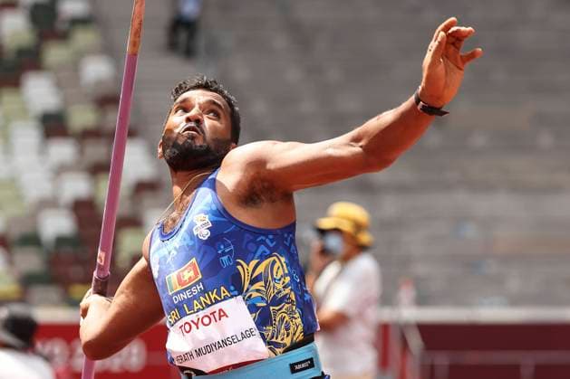 Tokyo 2020 Paralympic Games Athletics , 30 08 21 TOKYO, JAPAN 30 August HERATH MUDIYANSELAGE Dinesh Priyan SRI on Day 6 of the Tokyo 2020 Paralympic Games Athletics at the Olympic Stadium in Tokyo Japan on 30 08 2021. Copyright: xBEAUTIFULxSPORTS AxelxKohringx